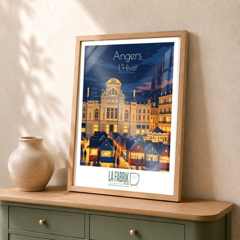 Affiche Angers – L’Hiver