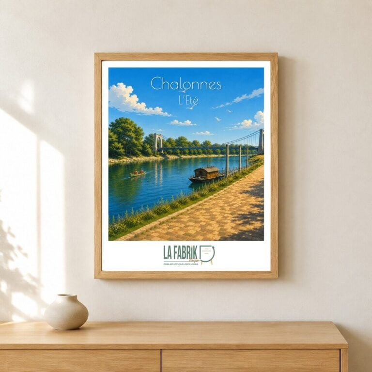 Affiche Chalonnes-sur-Loire été