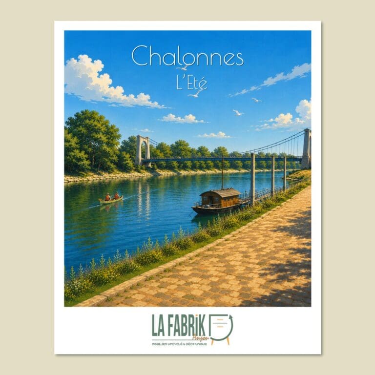 Affiche Chalonnes-sur-Loire été