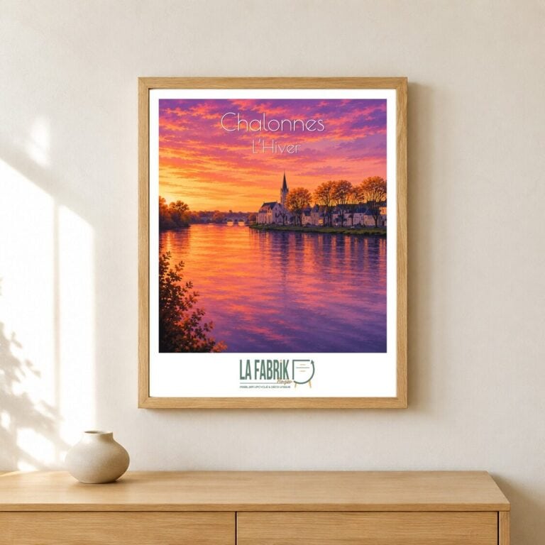 Affiche Chalonnes-sur-Loire – L’Hiver