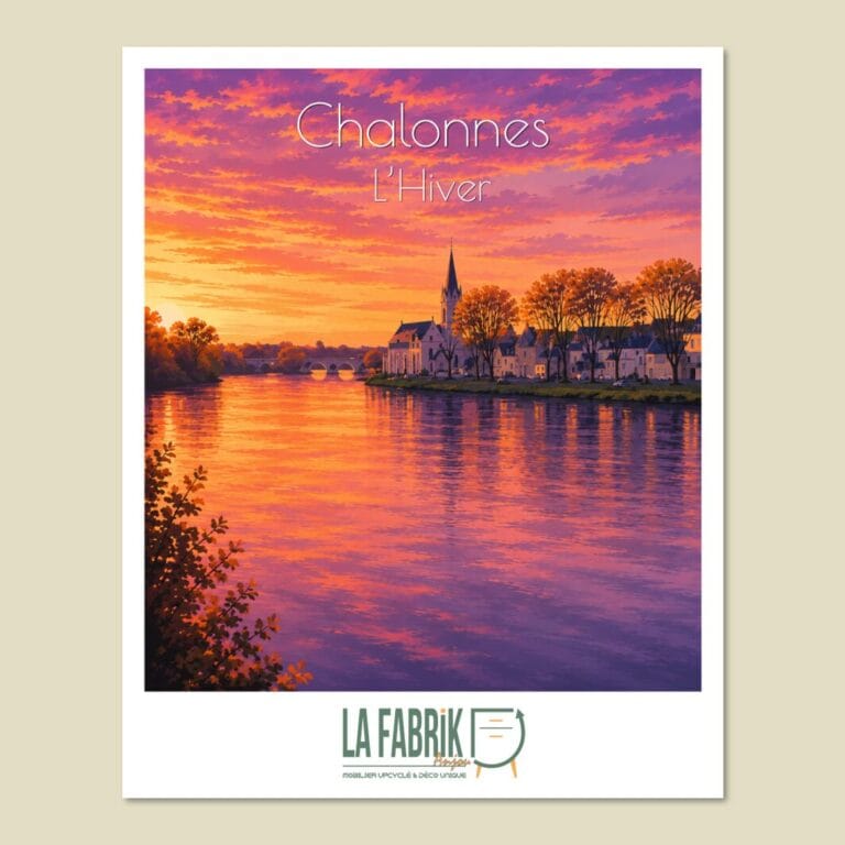 Affiche Chalonnes-sur-Loire – L’Hiver